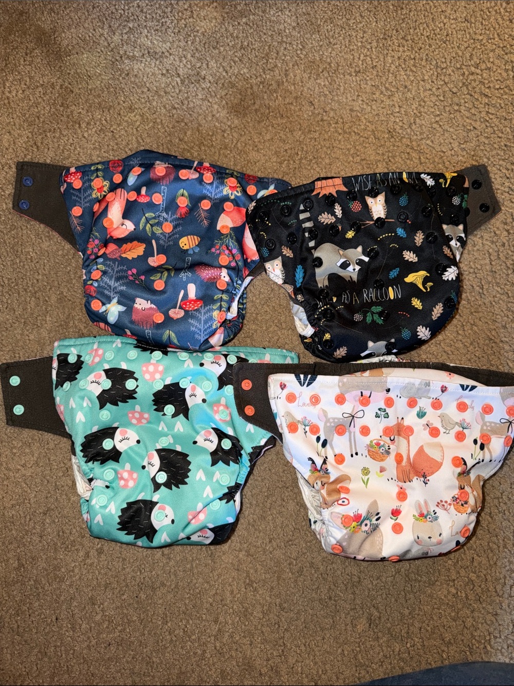 4 cloth diaper bundle